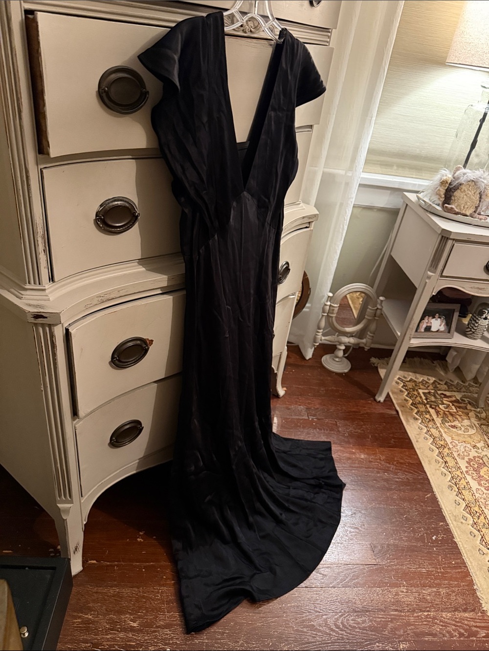 Rails Dina V-Neck Flutter Sleeve Dress M - Picture 8 of 11